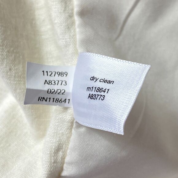 Lane Bryant Linen Blend Roll Tab Sleeve Blazer Women's Plus Size 26 - Picture 5 of 7